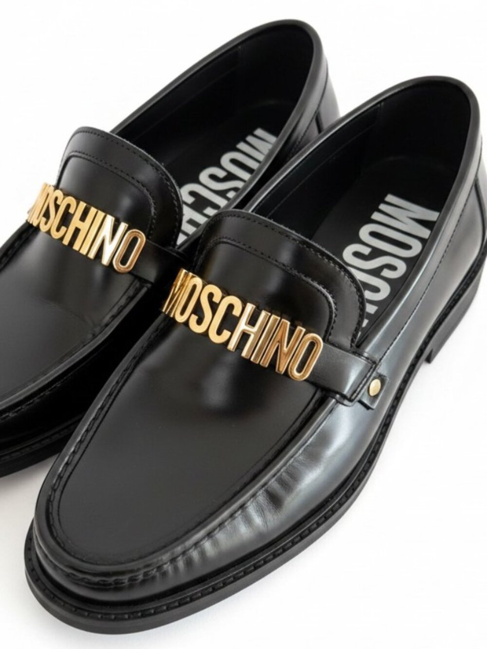 DOPE MEN'S MOSCHINO LOGO LOAFERS